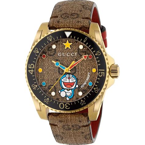 gucci dorado|gucci doraemon dive watch.